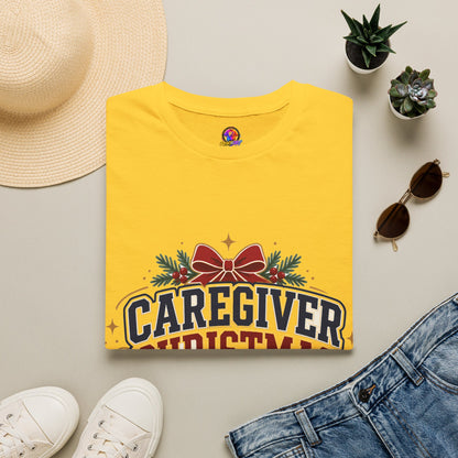 Caregiver Christmas Crew T-Shirt — Holiday Nurse & Caregiver Gift