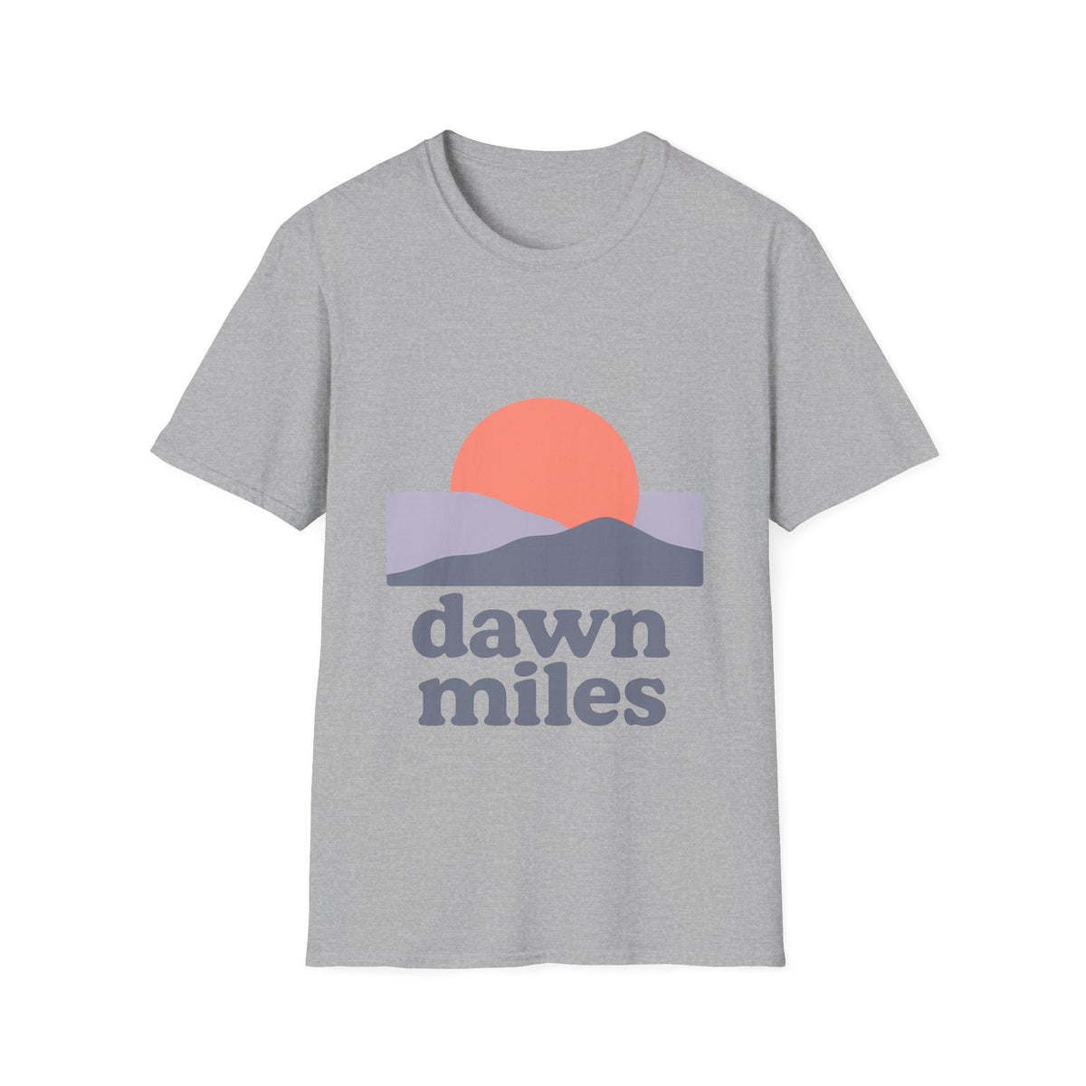 Dawn Miles Running Tee — Sunrise Graphic Short-Sleeve Shirt - Trending Now - September 2026