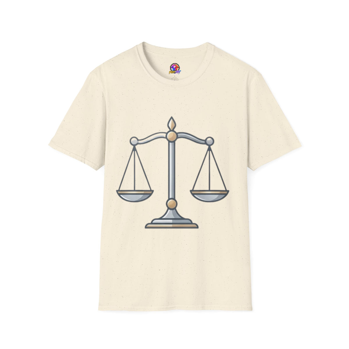 Libra Scales T-Shirt — Zodiac Balance Graphic Tee