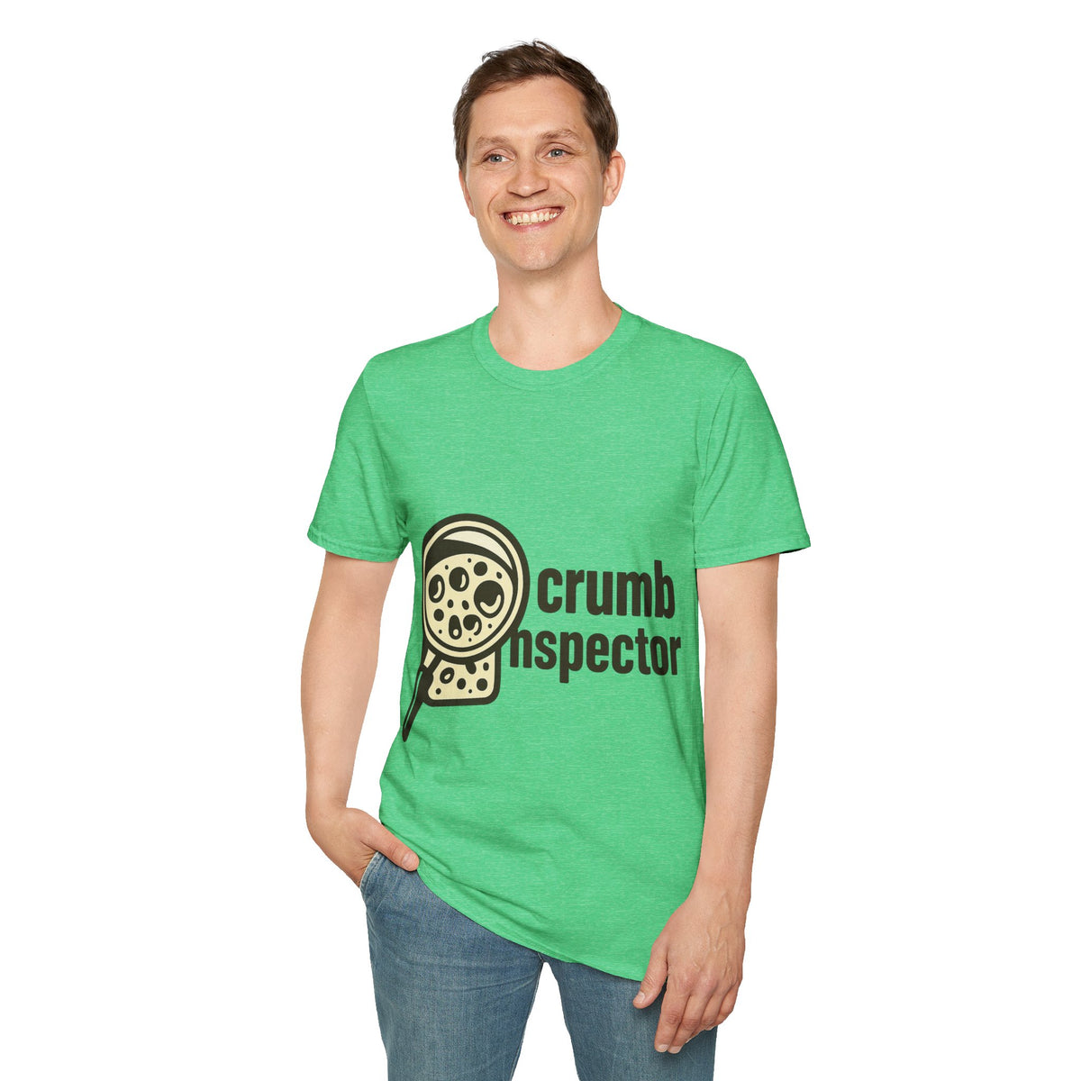 "Crumb Inspector" Funny Sourdough Bread Detective Tee - Cute Artisan Baker Gift White T-Shirt - Trending Now - September 2026