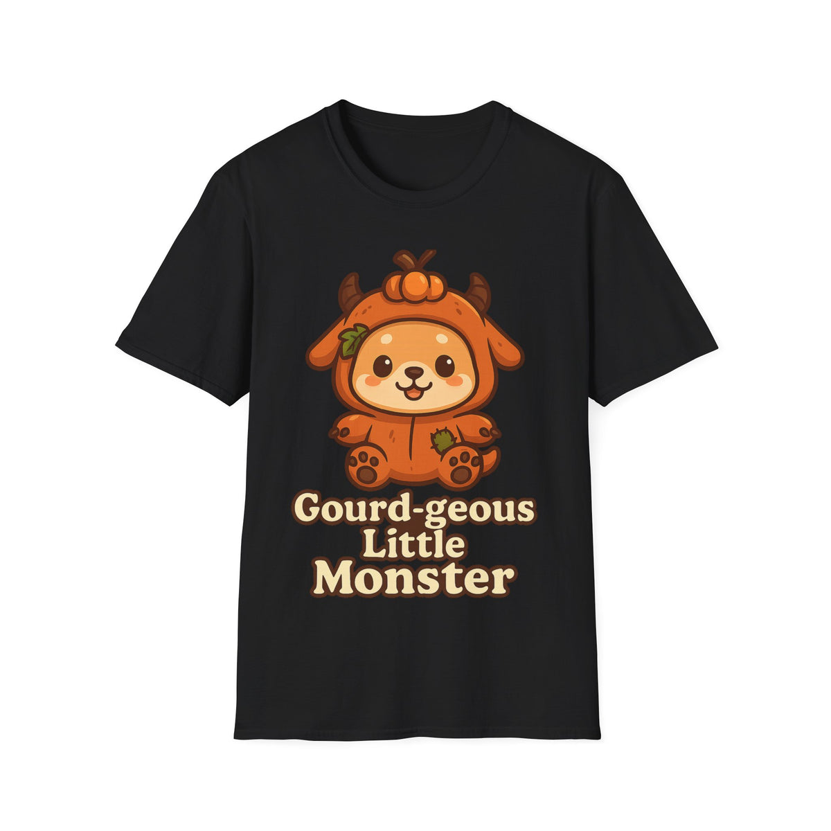 Gorgeous Little Monster Halloween Dog Graphic Tee, Cute Puppy Costume T-Shirt - Trending Now - September 2026