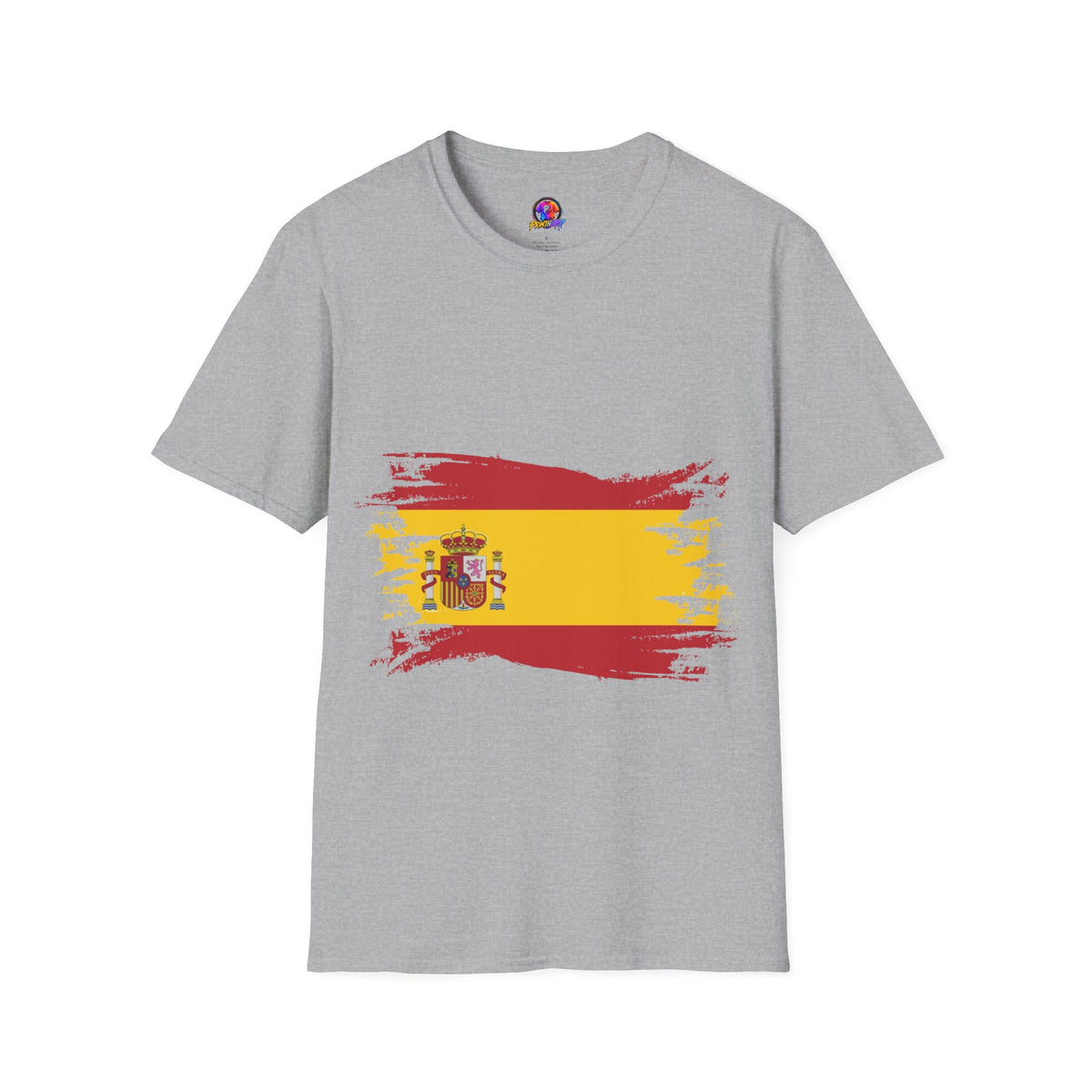 Spain Flag T-Shirt — Distressed Spanish Flag Graphic Tee
