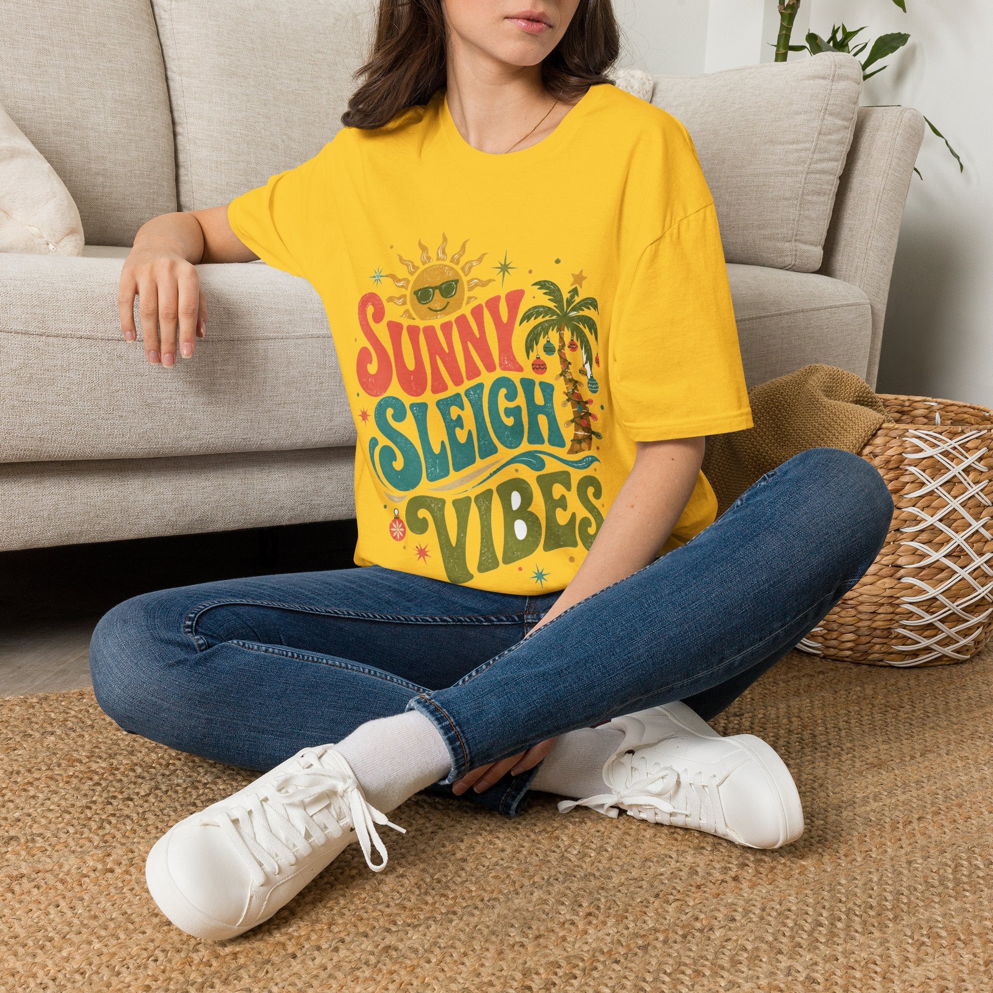 Sunny Sleigh Vibes T-Shirt