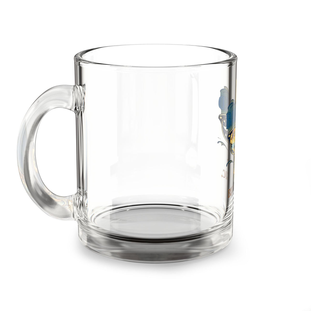 Libra Zodiac Glass Mug — “Balanced But Not Basic” 10oz