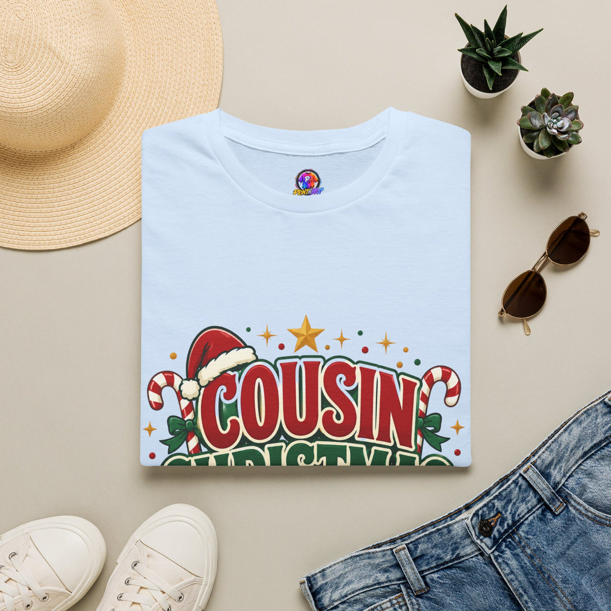 Cousin Christmas Crew T-Shirt