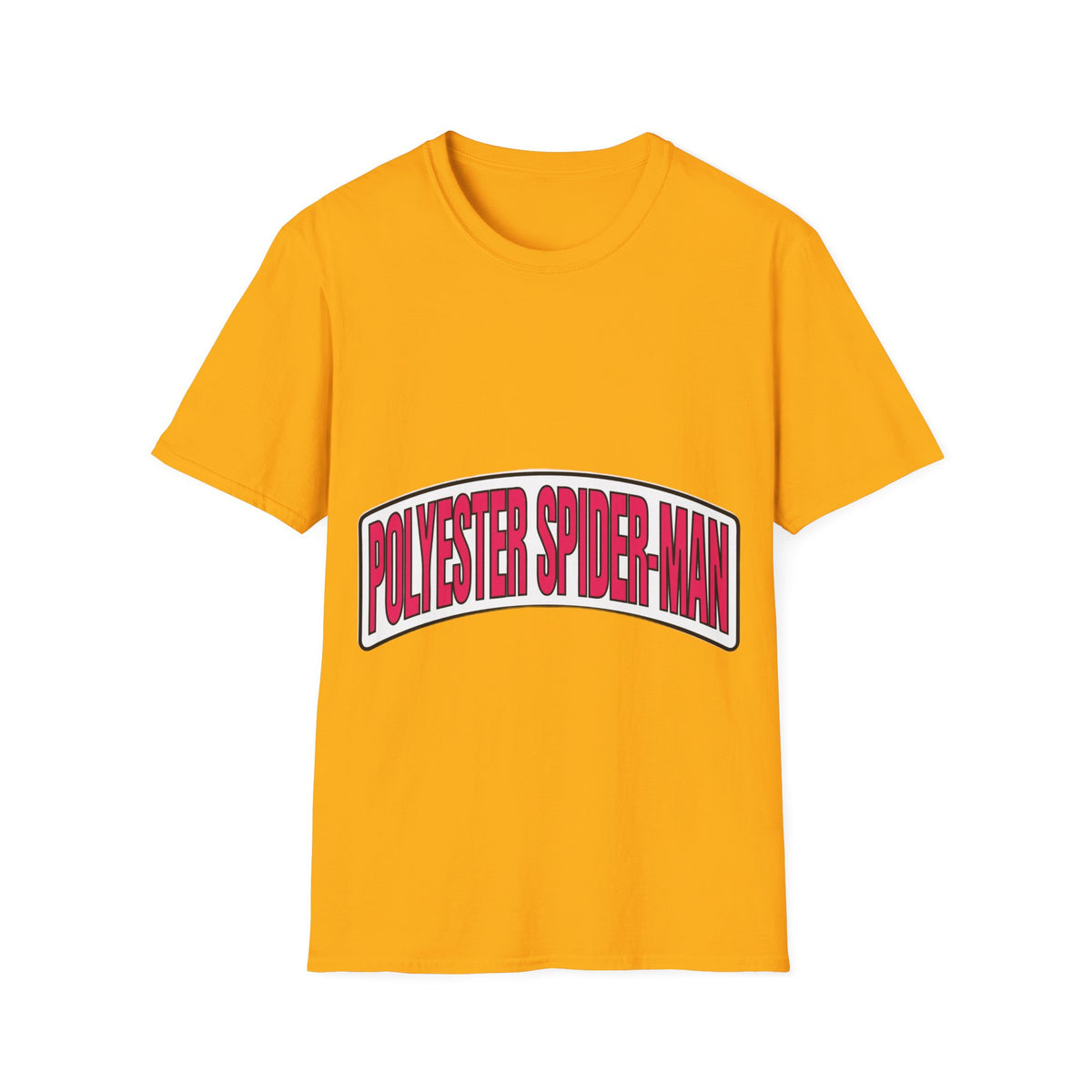 Polyester Spider-Man Retro Arch Tee - Funny Superhero Comic Graphic T-Shirt - Trending Now - September 2026