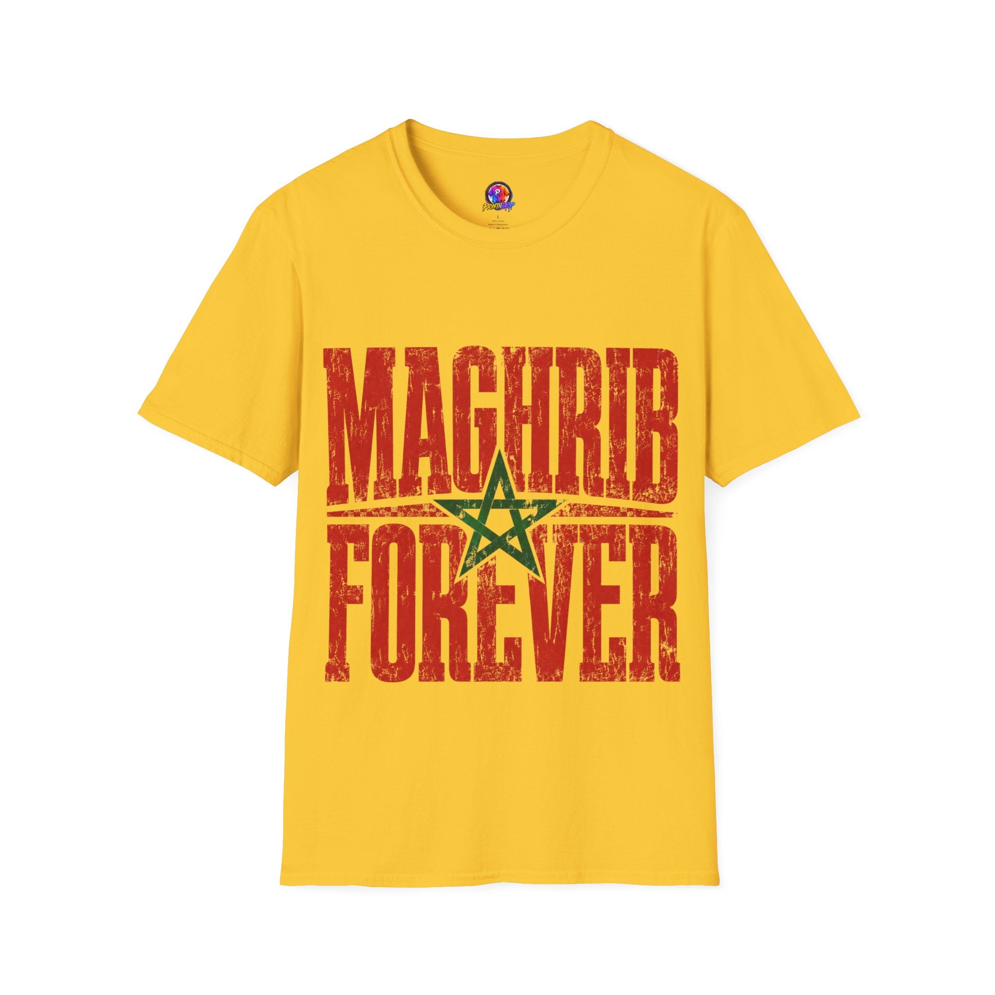 Morocco T-Shirt — Maghrib Forever Moroccan Flag Graphic Tee