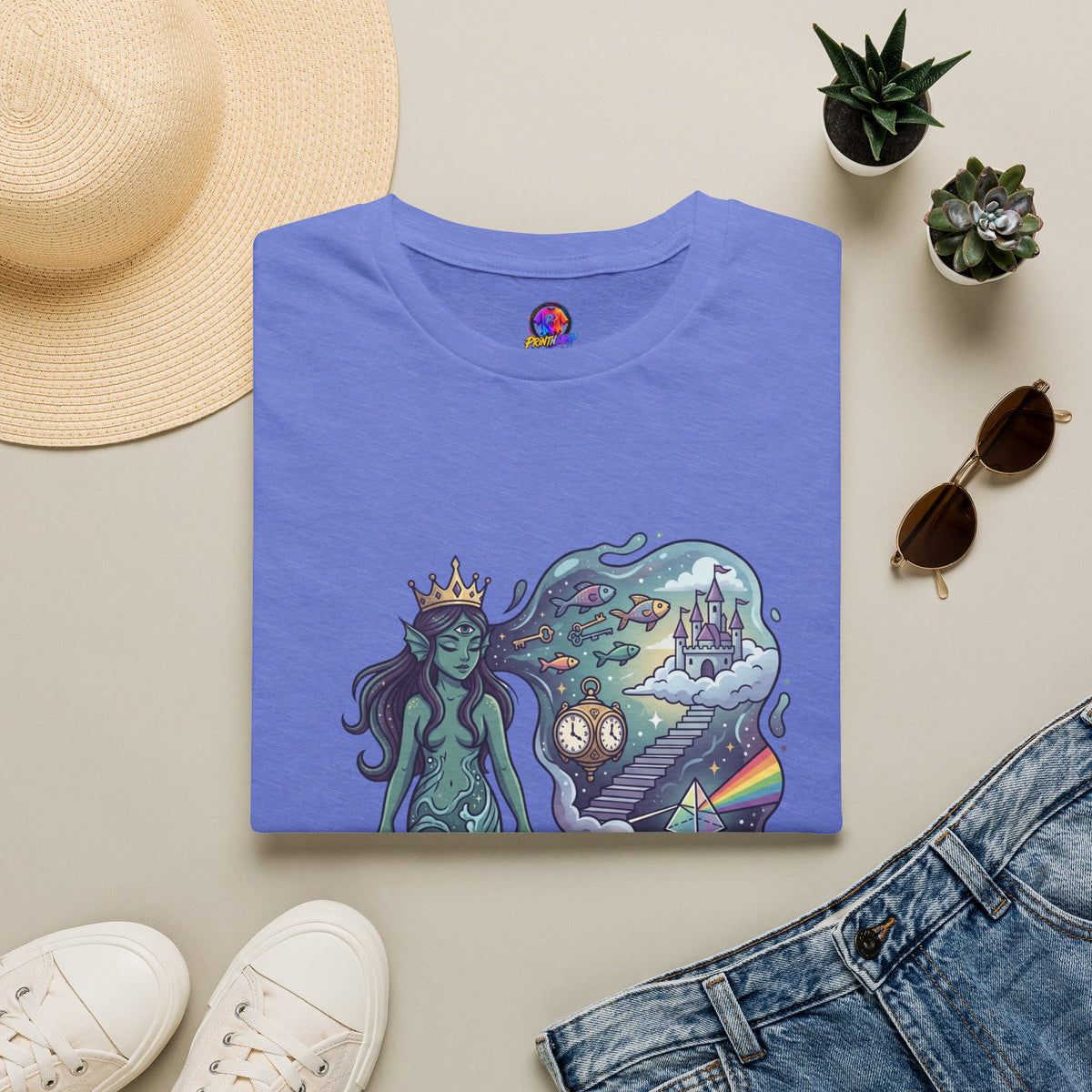 Pisces Daydream T-Shirt — 'Currently Lost in a Daydream' Zodiac Graphic Tee
