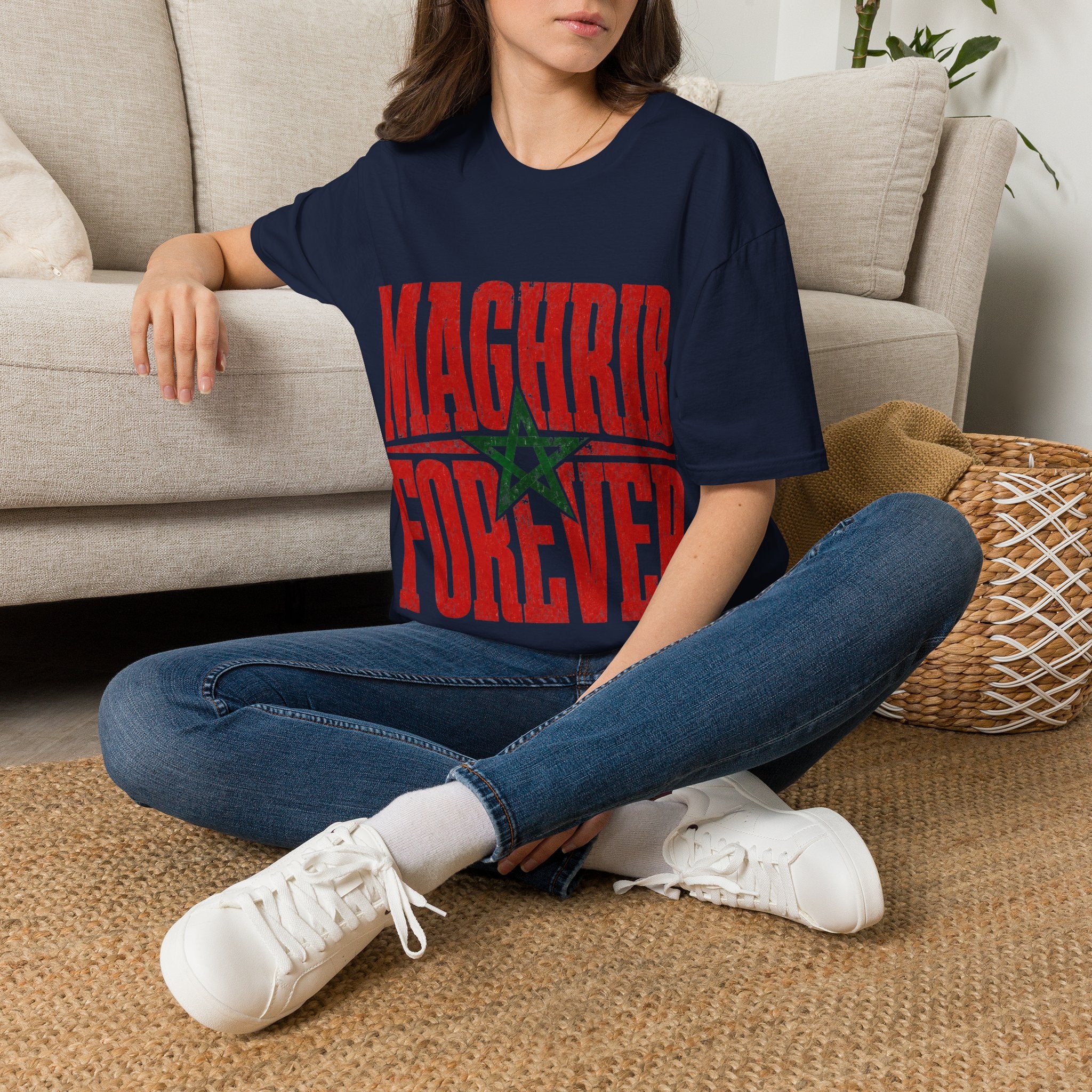 Morocco T-Shirt — Maghrib Forever Moroccan Flag Graphic Tee