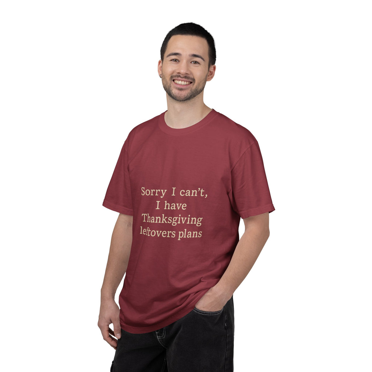 Thanksgiving Leftovers T-Shirt — "Sorry I can't, I have Thanksgiving leftovers plans" Garment-Dyed Tee - Trending Now - October 2026