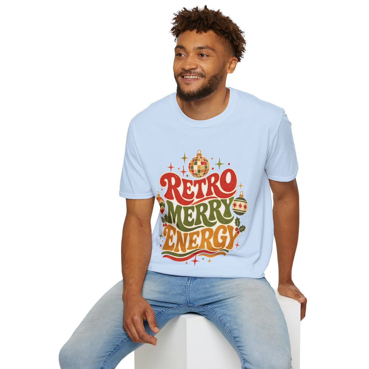 Retro Merry Energy T-Shirt
