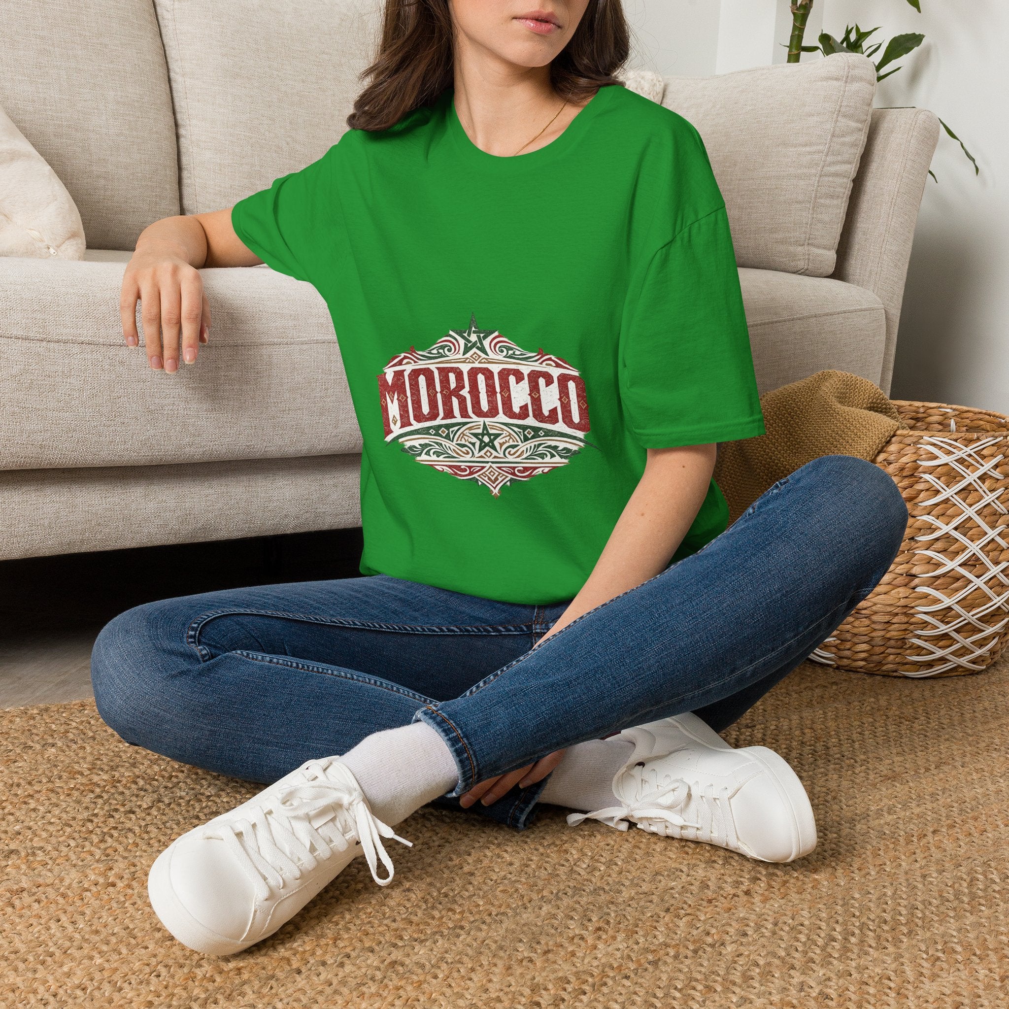 Morocco Vintage Graphic T-Shirt — Retro Travel Tee