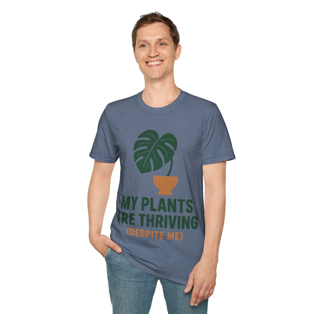 Plant Lover T-Shirt — 'My Plants Are Thriving, Therapy Not' Potted Monstera Tee - Trending Now - September 2026