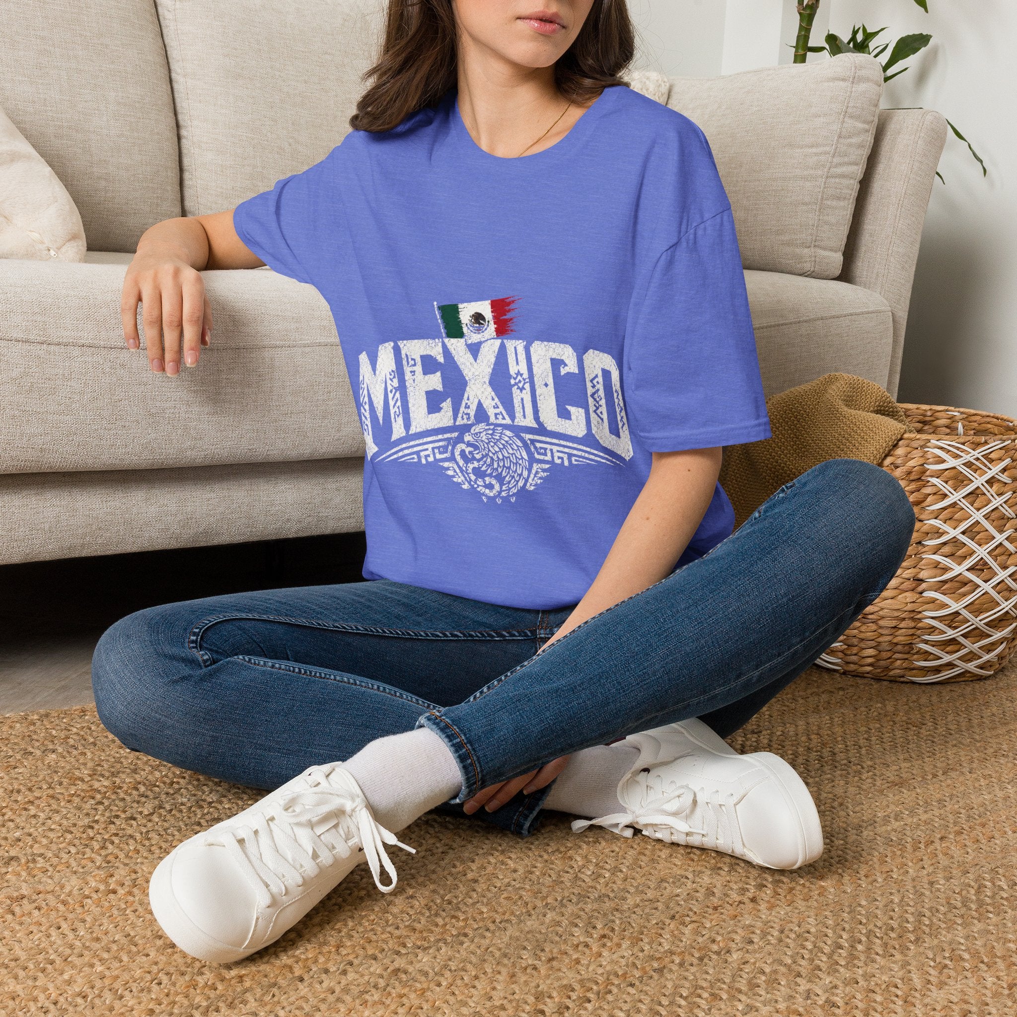 Mexico Vintage Flag T-Shirt