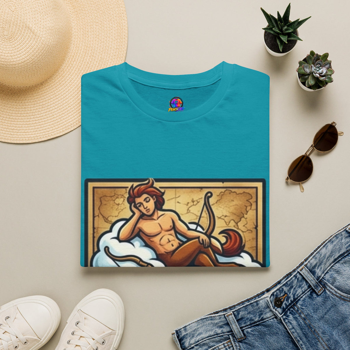 Sagittarius Zodiac T‑Shirt — Fiercely Independent, Easily Bored Astrology Tee