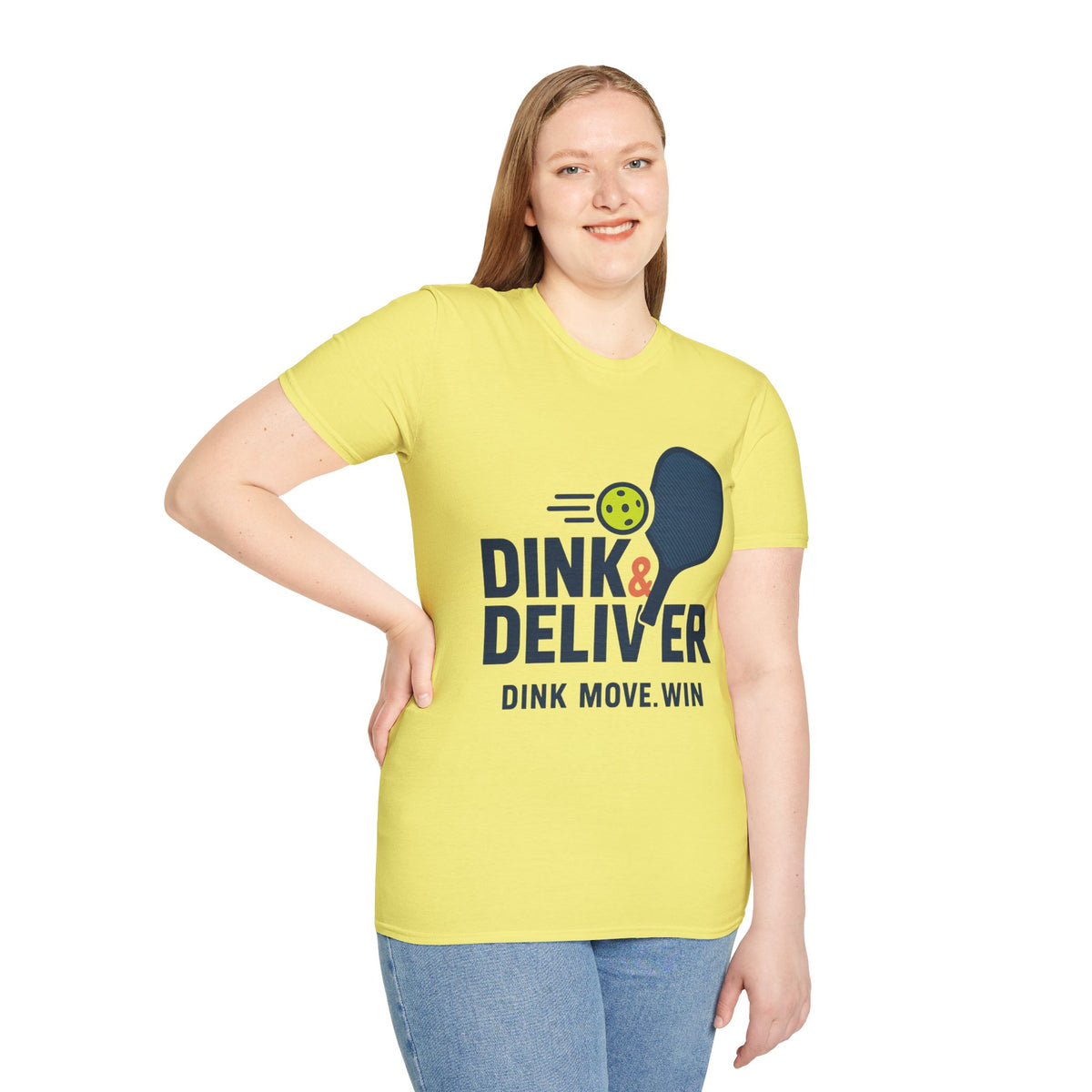 Pickleball Player T‑Shirt — 'Dink. Drive. Deliver.' Graphic Tee for Pickleball Fans - Trending Now - August 2026