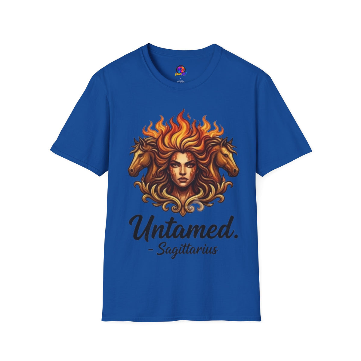 Sagittarius 'Untamed' Zodiac T-Shirt — Fiery Archer Astrology Tee