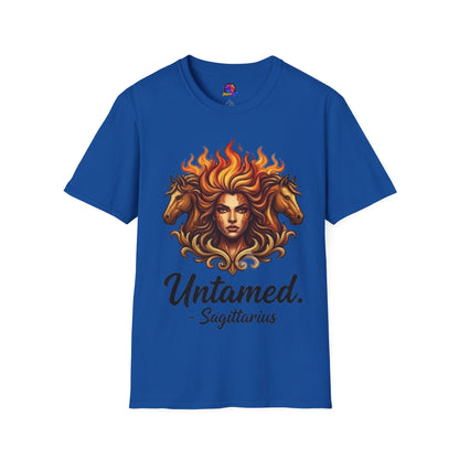 Sagittarius 'Untamed' Zodiac T-Shirt — Fiery Archer Astrology Tee