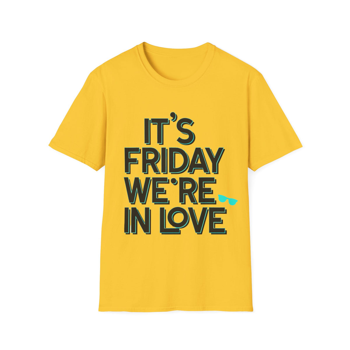 It's Friday We're In Love T-Shirt — Retro Indie Band Vibe Tee - Trending Now - August 2026
