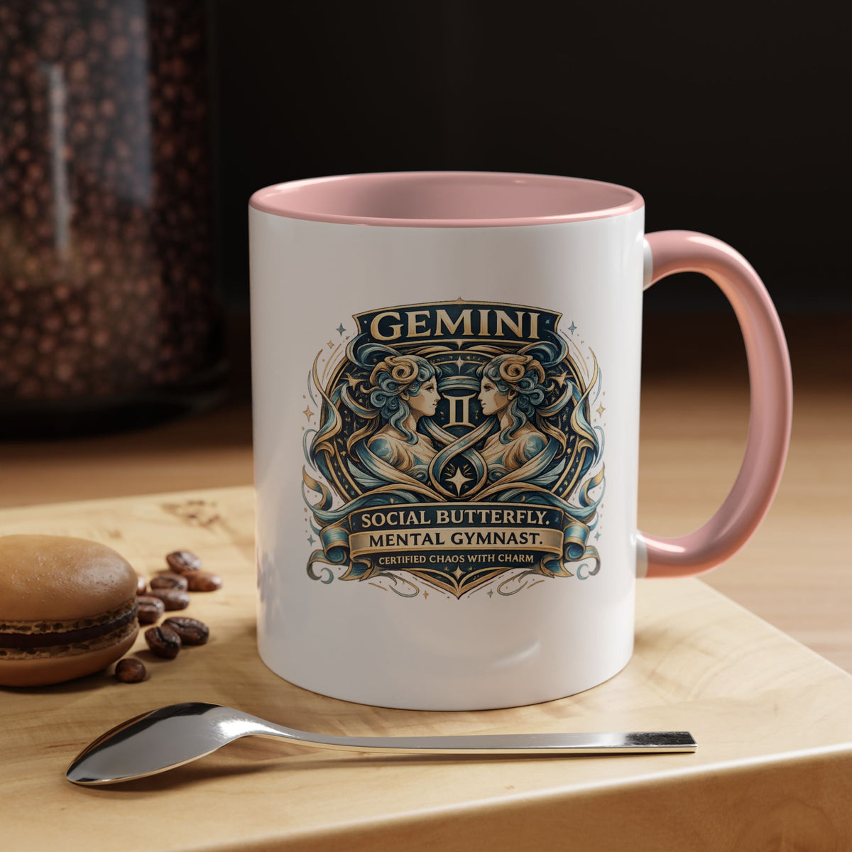 Zodiac  Gemini Accent Coffee Mug