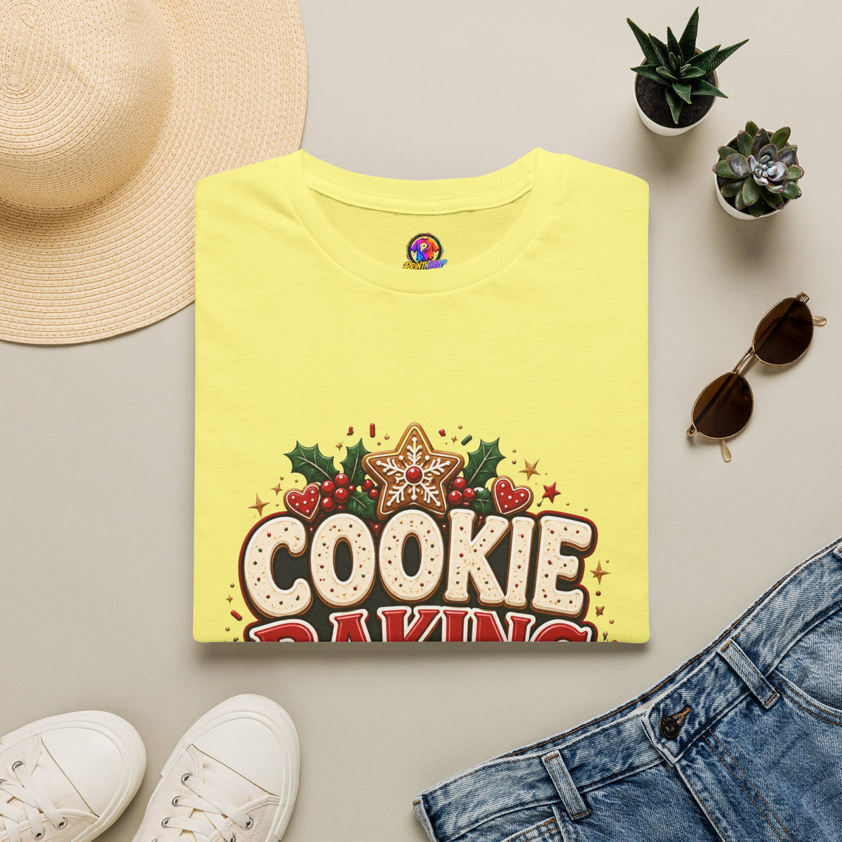 Cookie Baking Society T-Shirt — Holiday Baking Graphic Tee