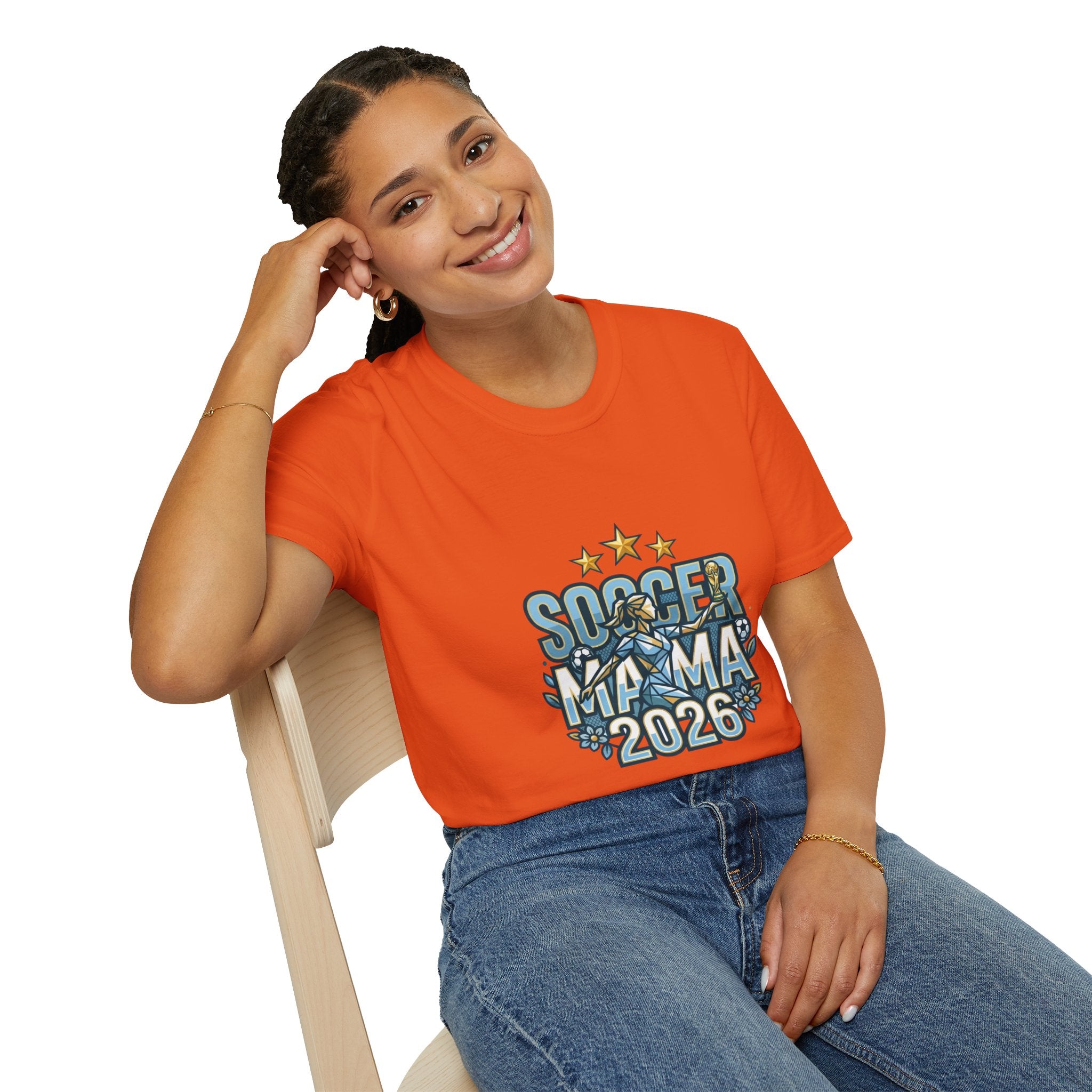 Soccer Mama 2026 T-Shirt — Women's Supporter Mom Tee