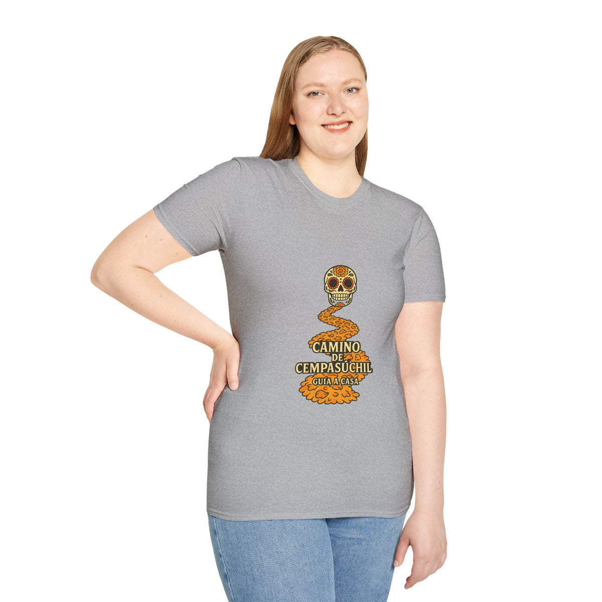 Day of the Dead Skull & Marigold T-Shirt - Trending Now - October 2026