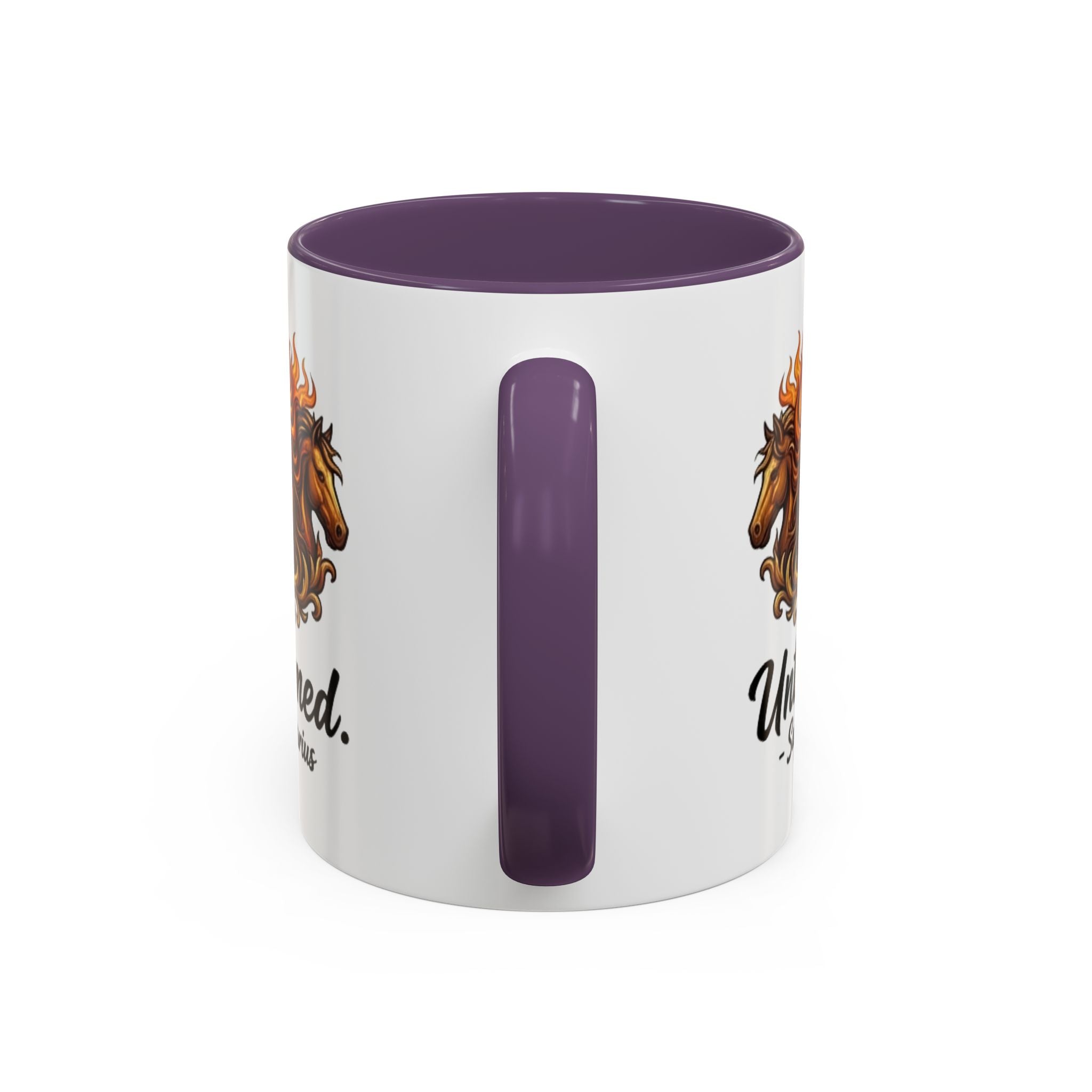 Untamed Sagittarius Coffee Mug — Zodiac Archer Accent Mug (11 oz)