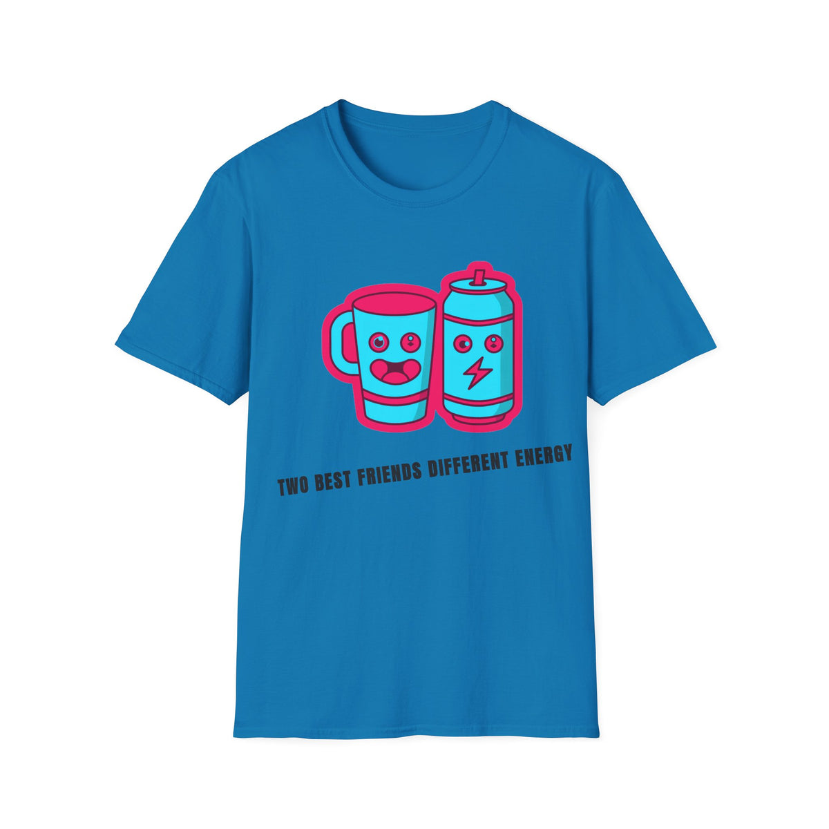 Battery & Cup Best Friends T‑Shirt — Cute Kawaii Coffee Mug and Battery Graphic Tee - Trending Now - September 2026