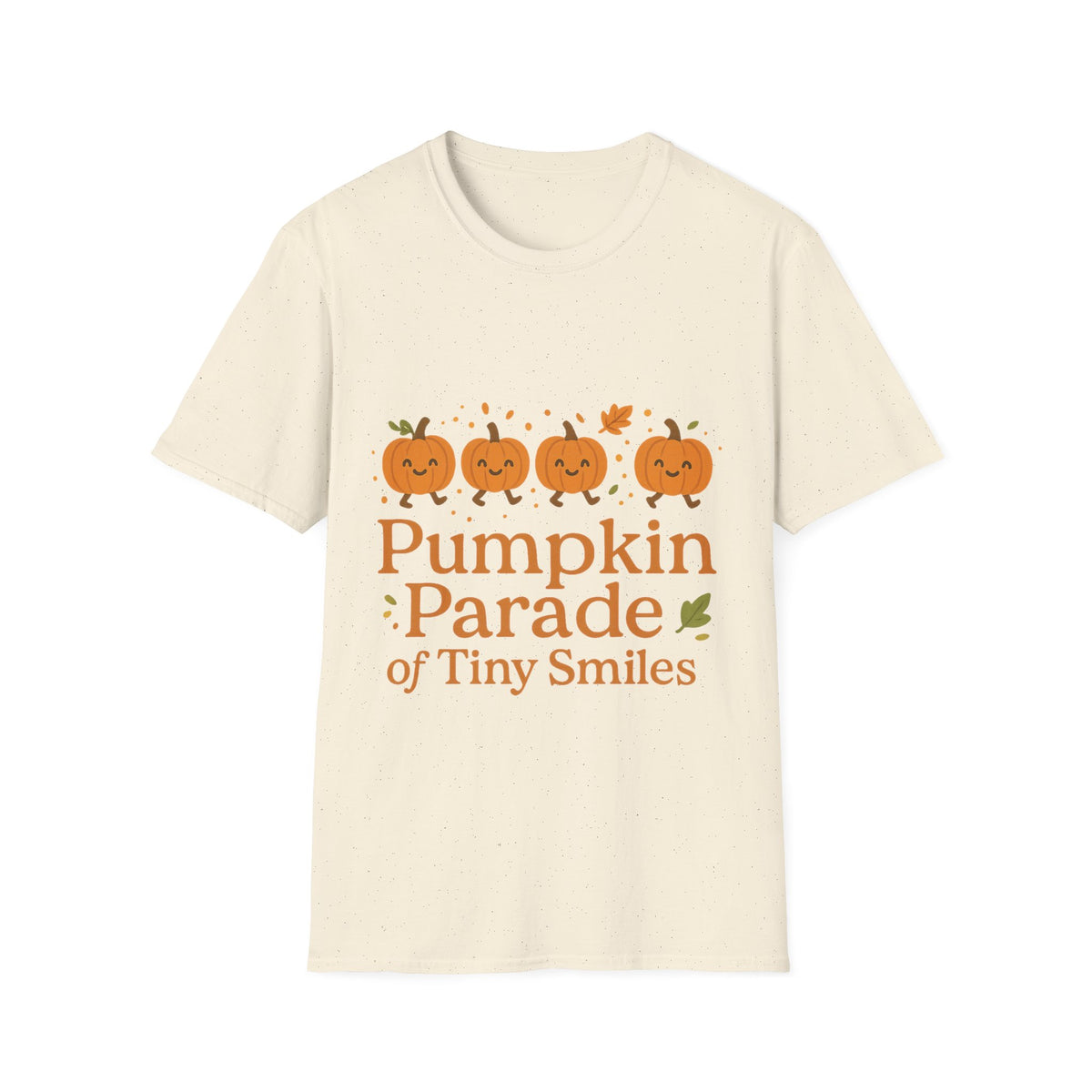 "Pumpkin Parade" Tiny Smiles Tee | Cute Fall Autumn Graphic T-Shirt - Trending Now - September 2026