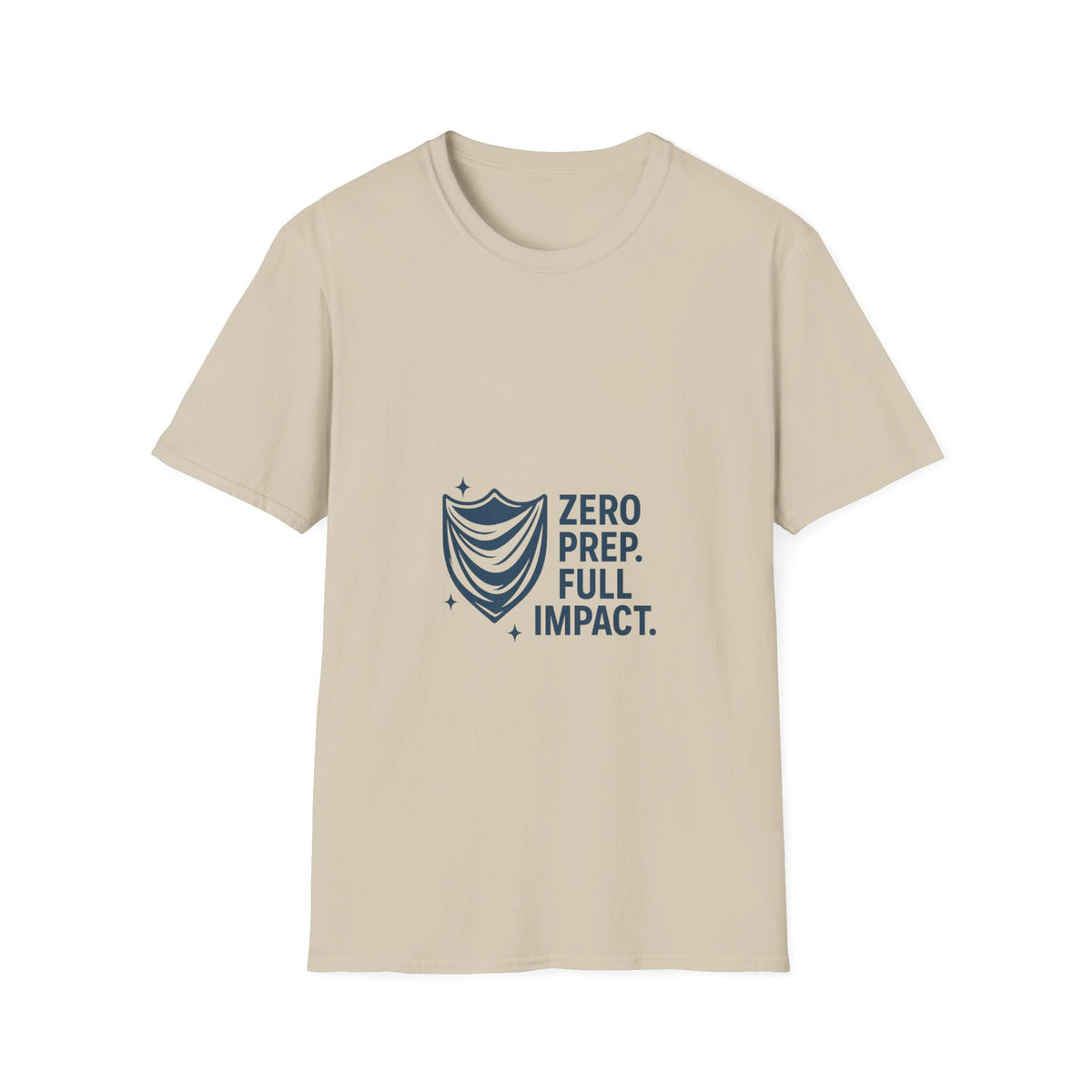 Zero Prep Full Impact Motivational Workout Graphic Tee - Trending Now - October 2026