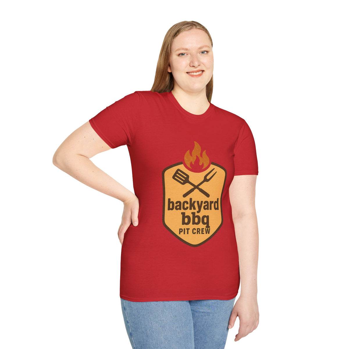 Backyard BBQ T-Shirt — Grilling Badge Tee - Trending Now - August 2026