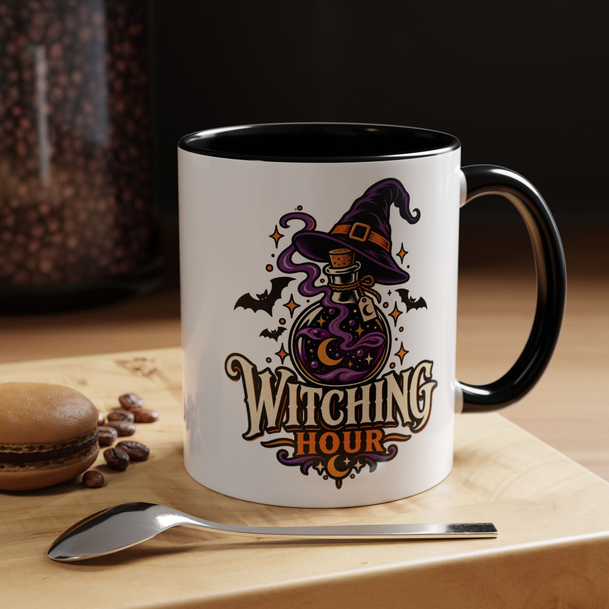 Witching Hour Coffee Mug — Halloween Witch Potion Accent Mug (11/15oz)