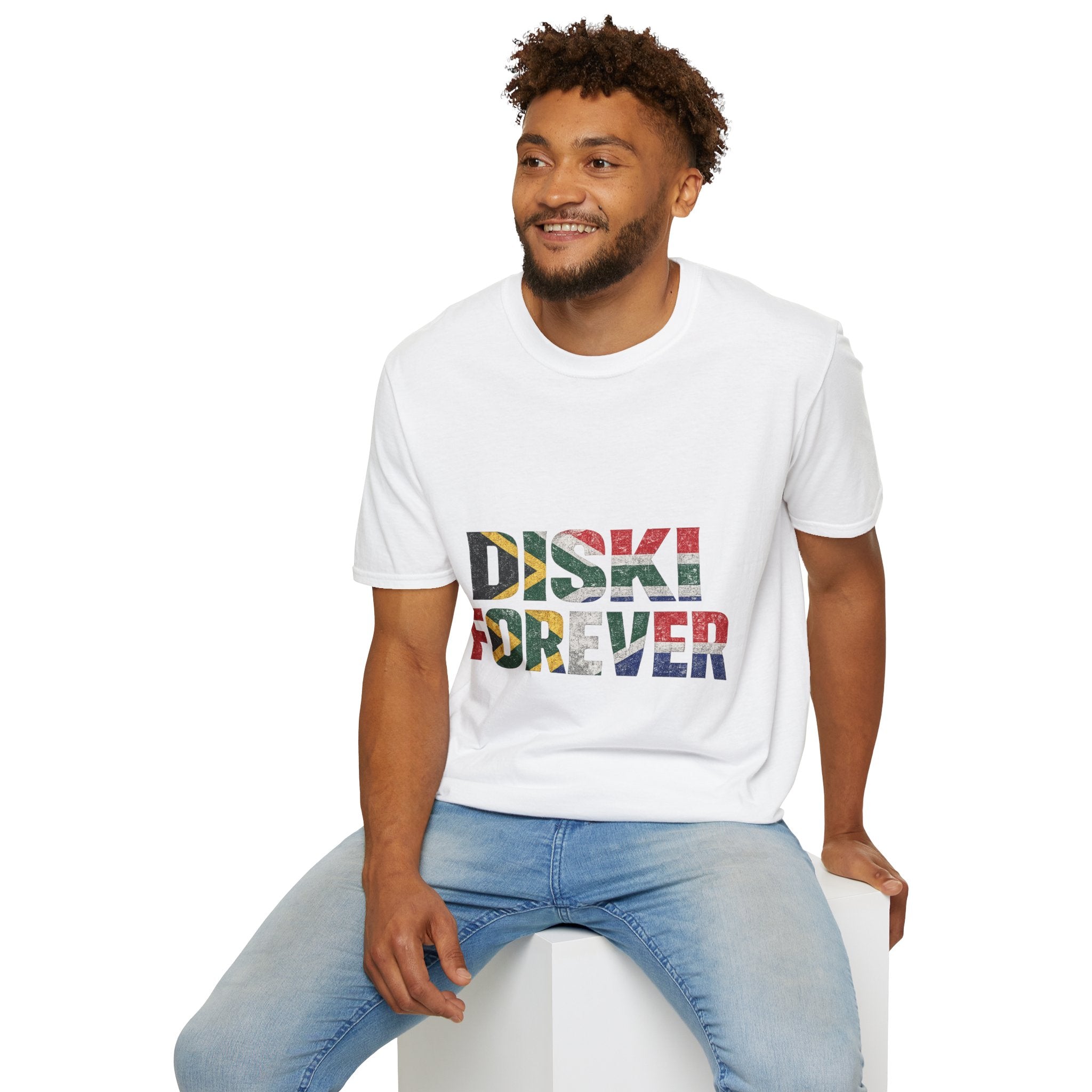 South Africa Diski T‑Shirt — "DISKI" South African Soccer Pride Tee
