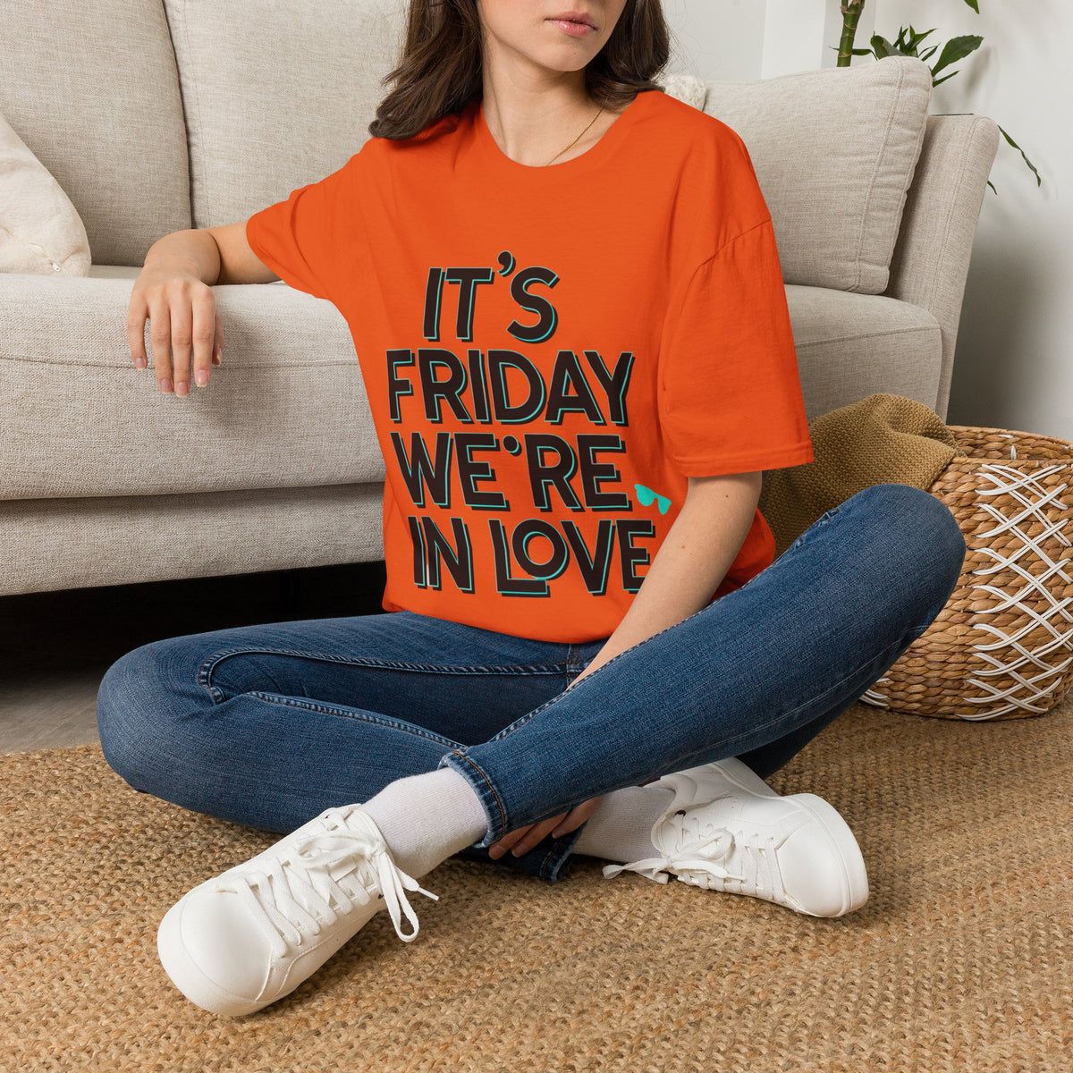It's Friday We're In Love T-Shirt — Retro Indie Band Vibe Tee - Trending Now - August 2026