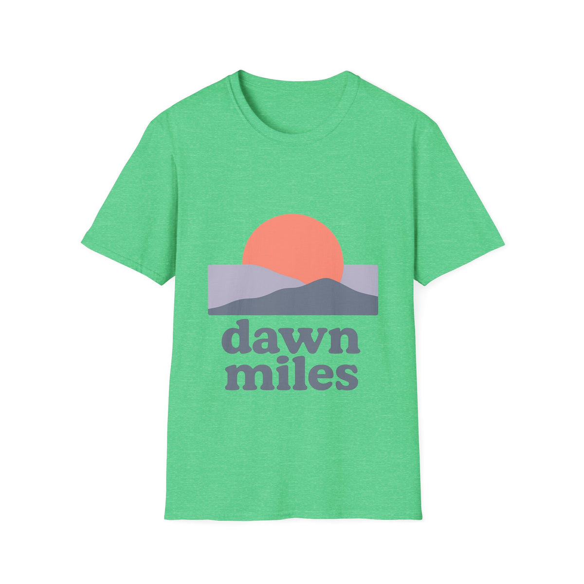 Dawn Miles Running Tee — Sunrise Graphic Short-Sleeve Shirt - Trending Now - September 2026