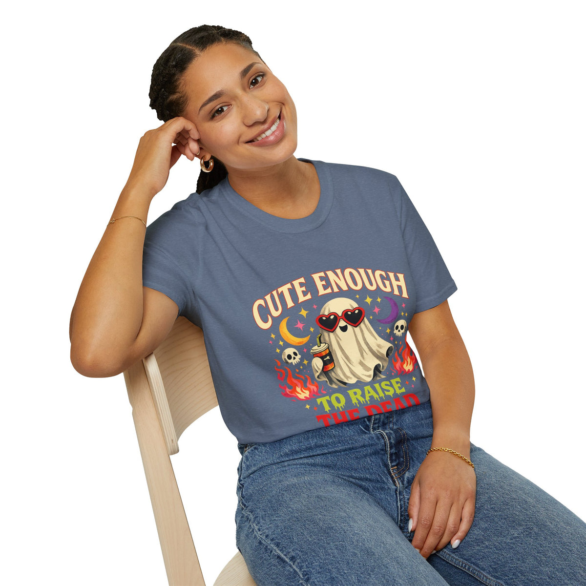 Halloween Cute Enough Unisex Softstyle T-Shirt