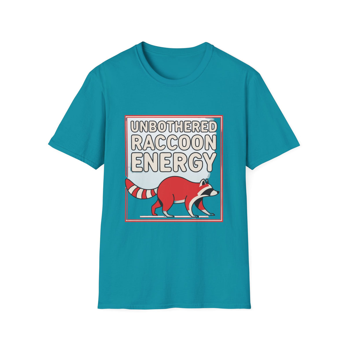 Raccoon T-Shirt — "Unbothered Raccoon Energy" Retro Graphic Tee - Trending Now - August 2026