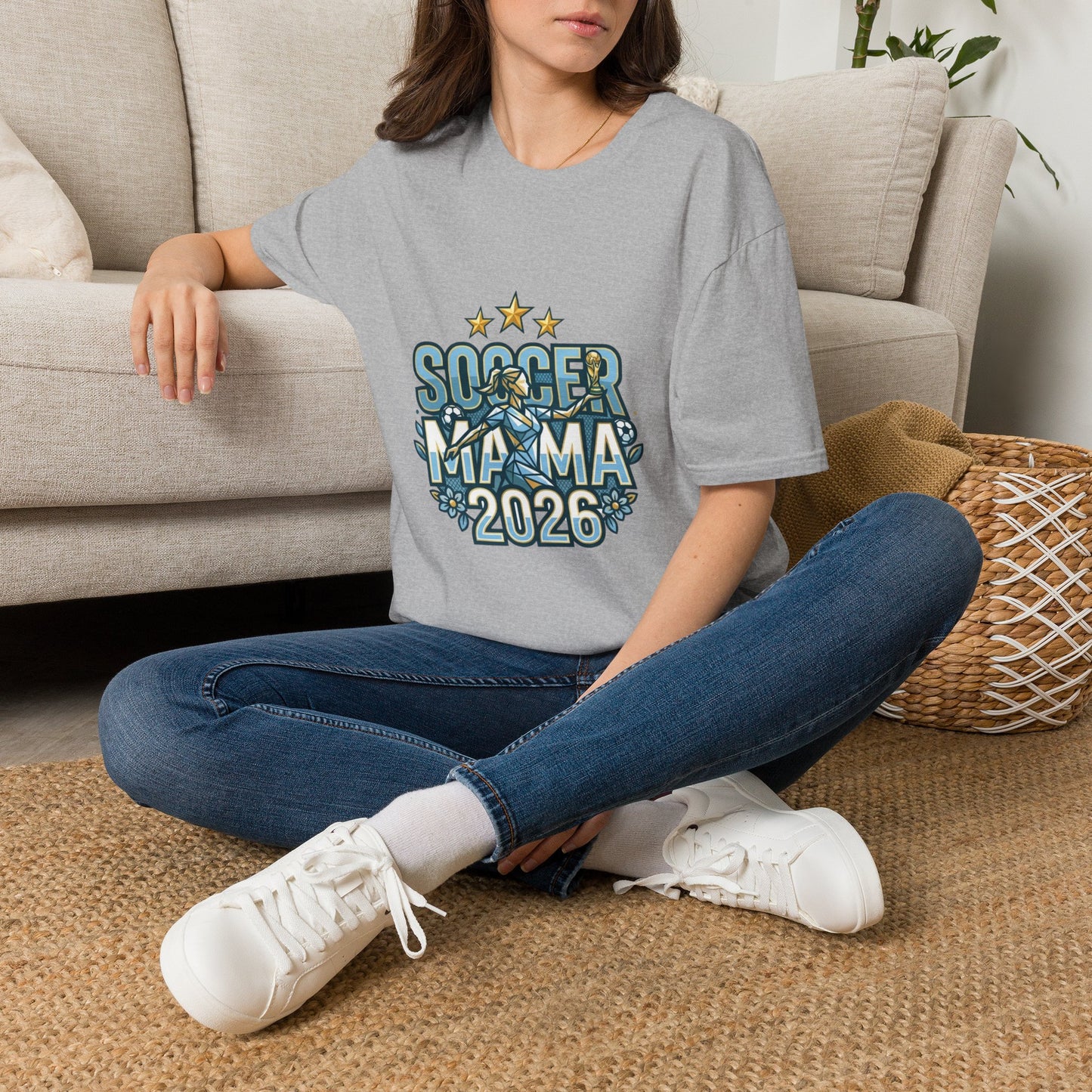 Soccer Mama 2026 T-Shirt — Women's Supporter Mom Tee