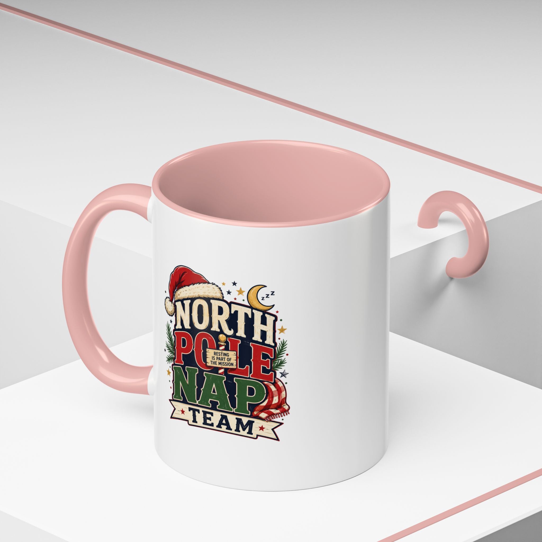 Accent Coffee Mug North Pole Nap