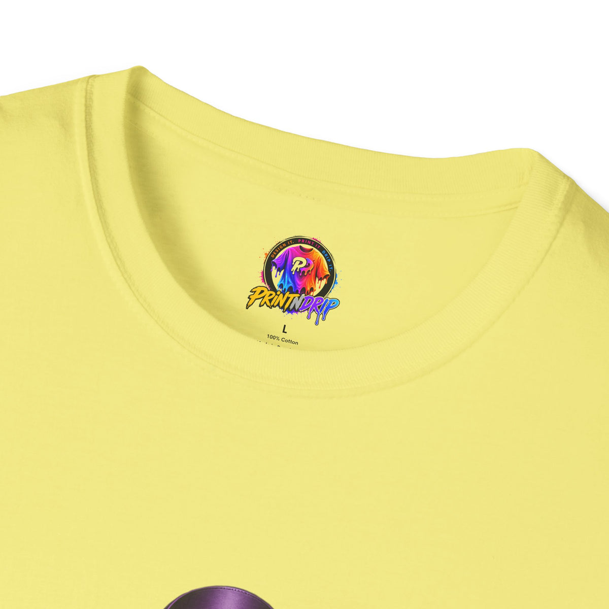 Worthy of Peace Purple Ribbon Domestic Violence  Awareness T-Shirt