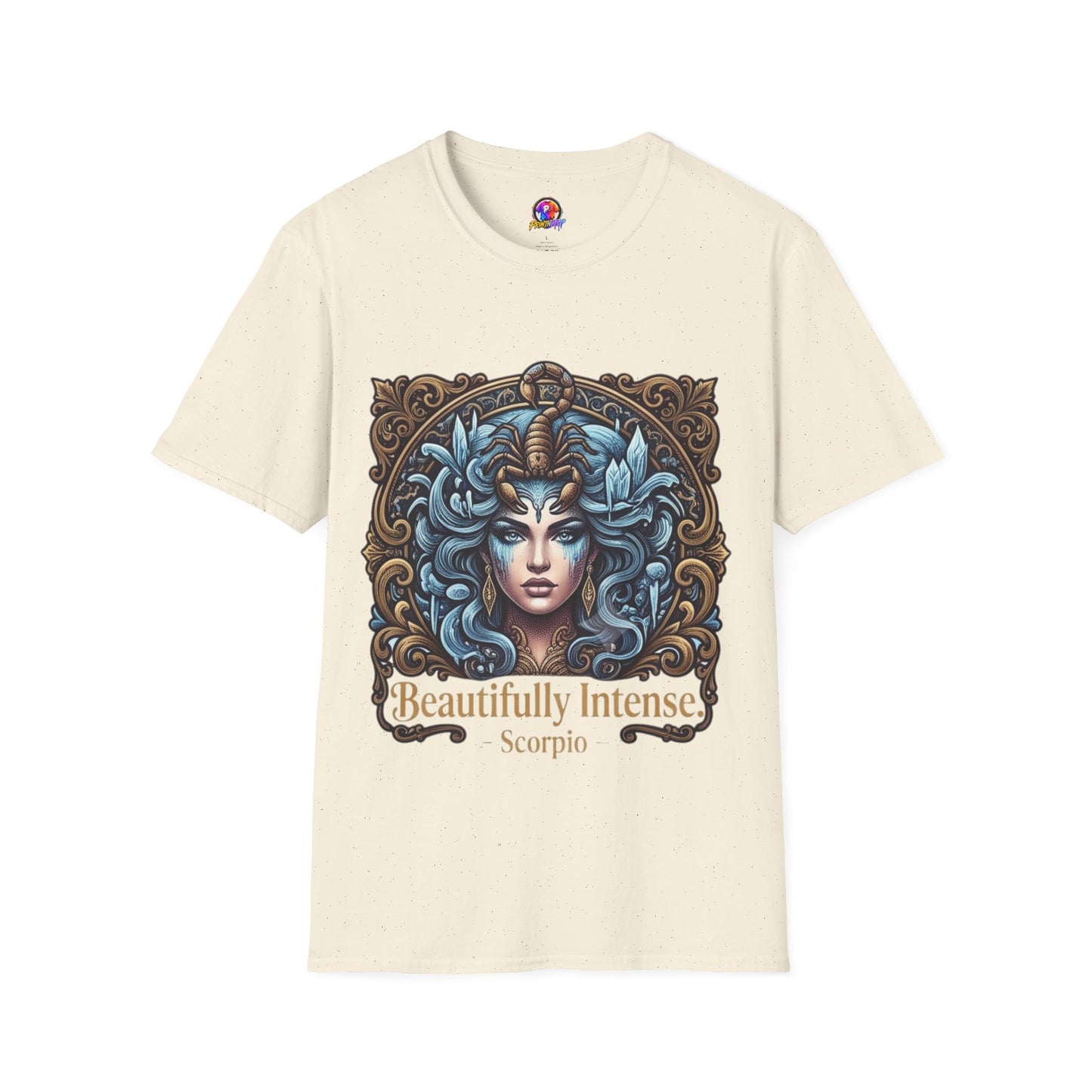 Scorpio Astrology T-Shirt — "Beautifully Intense" Zodiac Graphic Tee