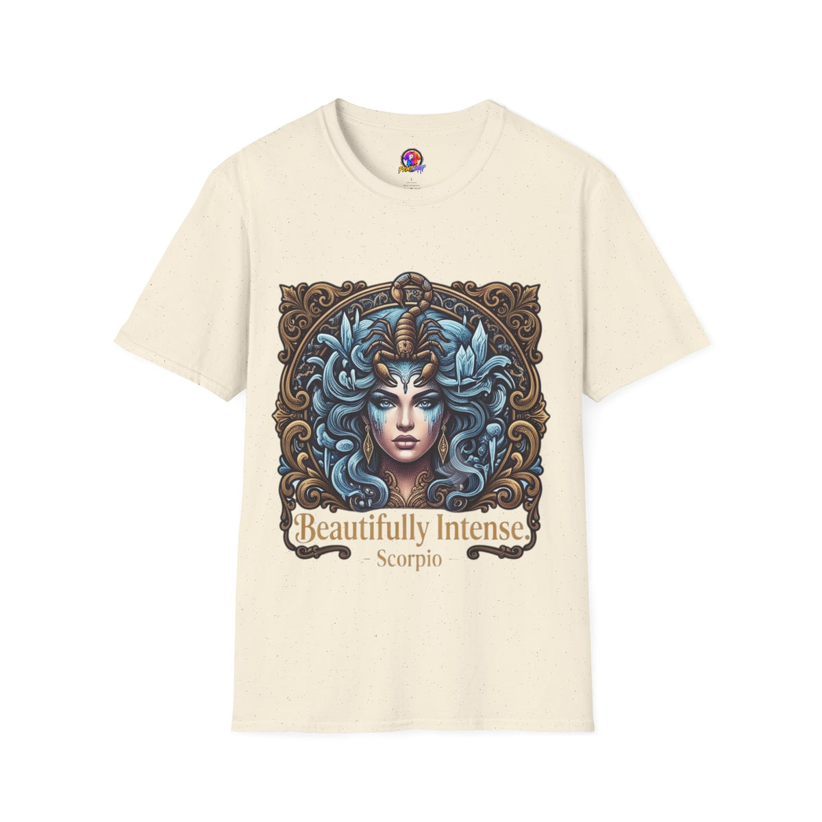 Scorpio Astrology T-Shirt — "Beautifully Intense" Zodiac Graphic Tee