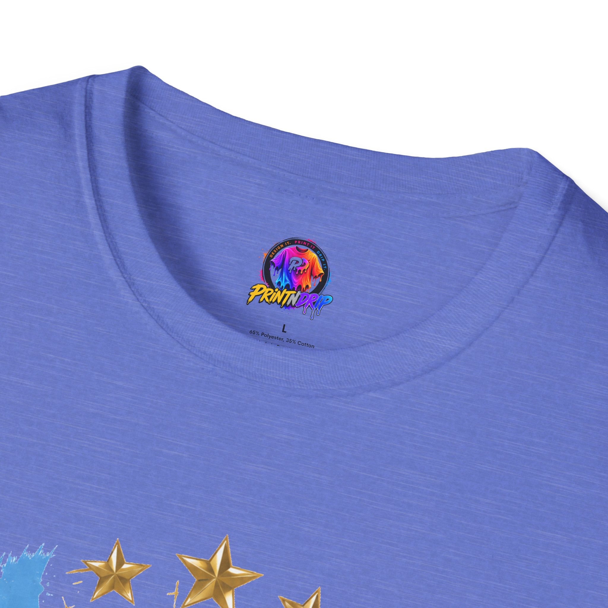 Argentina Sky Blue Magic Soccer T-Shirt — Argentinian Football Player Graphic Tee