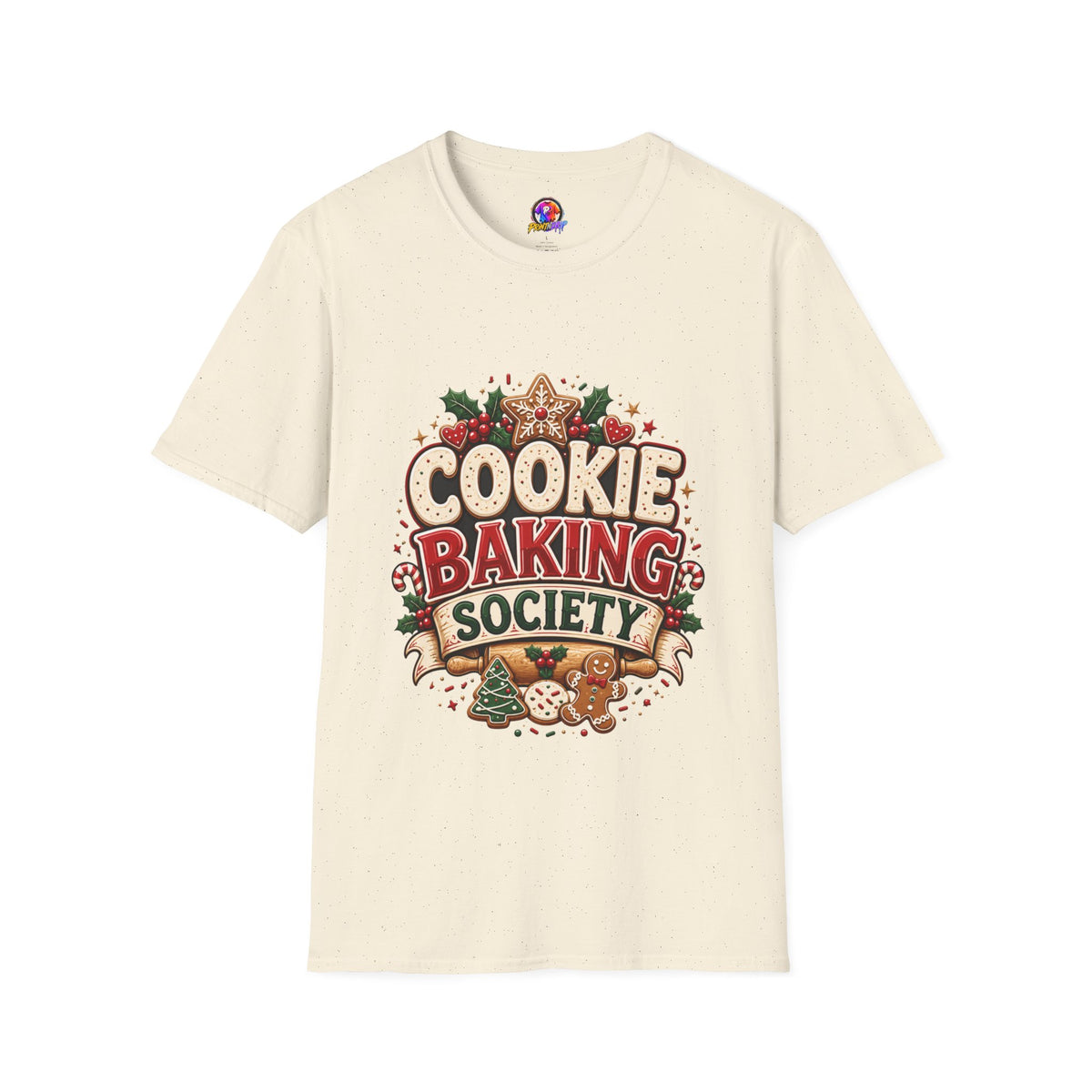 Cookie Baking Society T-Shirt — Holiday Baking Graphic Tee