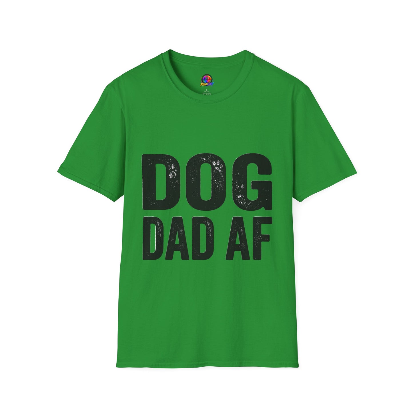 Dog Dad Af Unisex Softstyle T-Shirt
