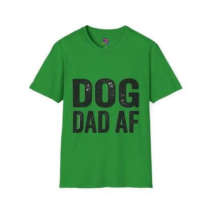 Dog Dad Af Unisex Softstyle T-Shirt