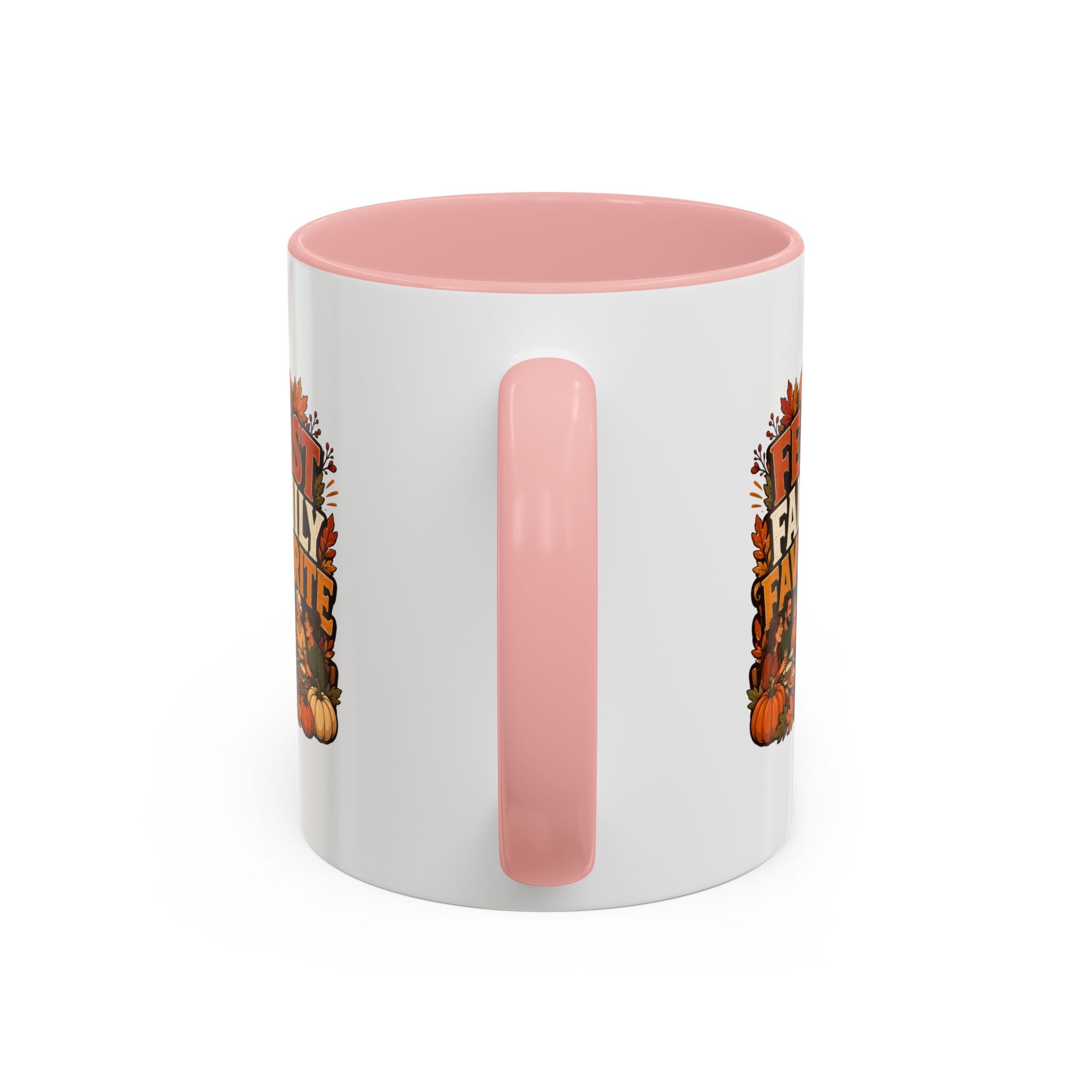 Thanksgiving Mug Feast Family Favorite Coffee Mug — Thanksgiving Pumpkin Autumn Design
