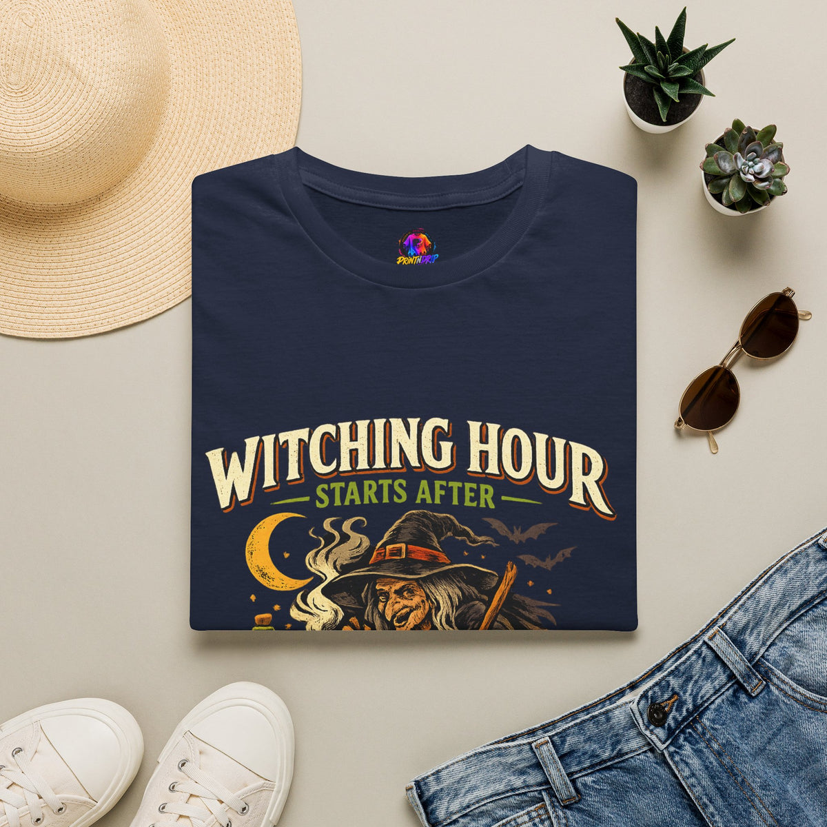 Halloween Witching Hour Unisex Softstyle T-Shirt