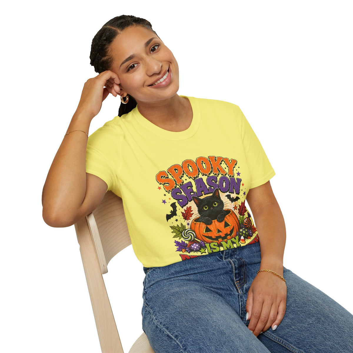 Halloween Spooky Season Unisex Softstyle T-Shirt